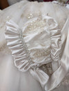 Piccolo Bacio Couture Girls’ Baptism Gown Sabrina Gold