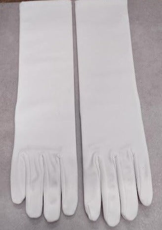 Sara’s Girl’s Long White Gloves (GL516)