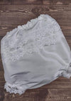 Simply Charming Girls’ Off White Lace Ruffle Silk Bloomers