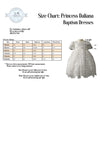 Princess Daliana Metallic Corded Lace Christening Gown - 18137