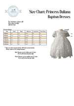 Princess Daliana Embroidered and Pearl Christening Gown Y2051U