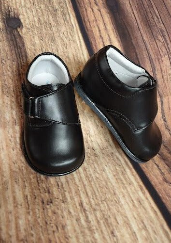 Toddler Boys' Leather Shoes Black – Sara's Children's Boutique